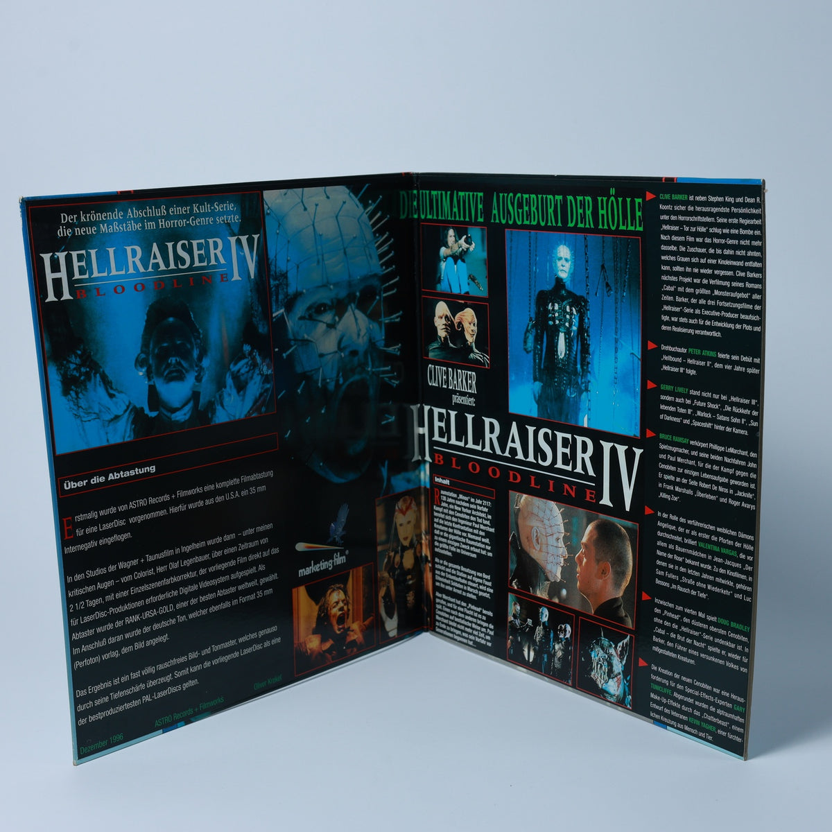 Hellraiser IV: Bloodline - Limitiert 500 Stk - Zustand Sehr Gut