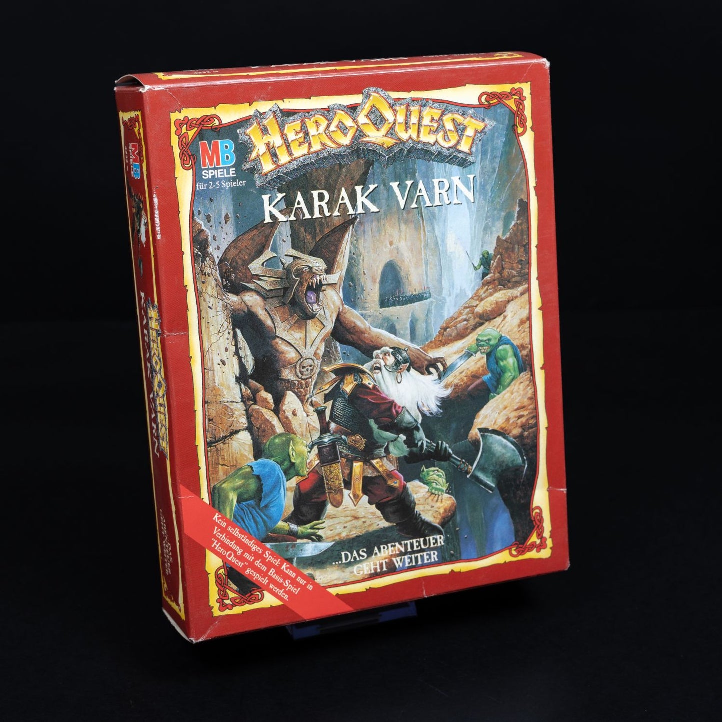 Hero Quest - Karak Varn Erweiterung - Vollständig & Unbemalt - Zustand Sehr Gut