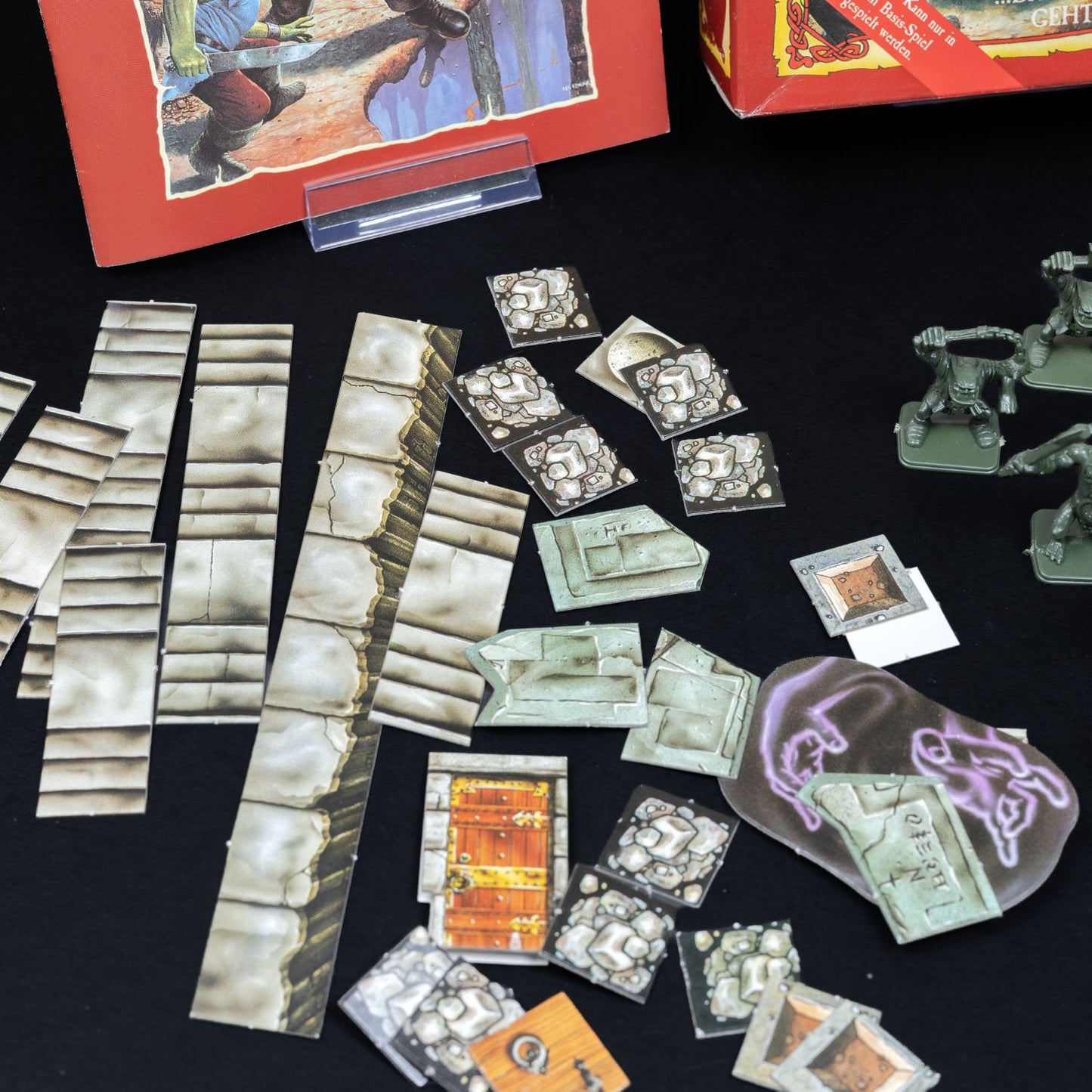 Hero Quest - Karak Varn Erweiterung - Vollständig & Unbemalt - Zustand Sehr Gut