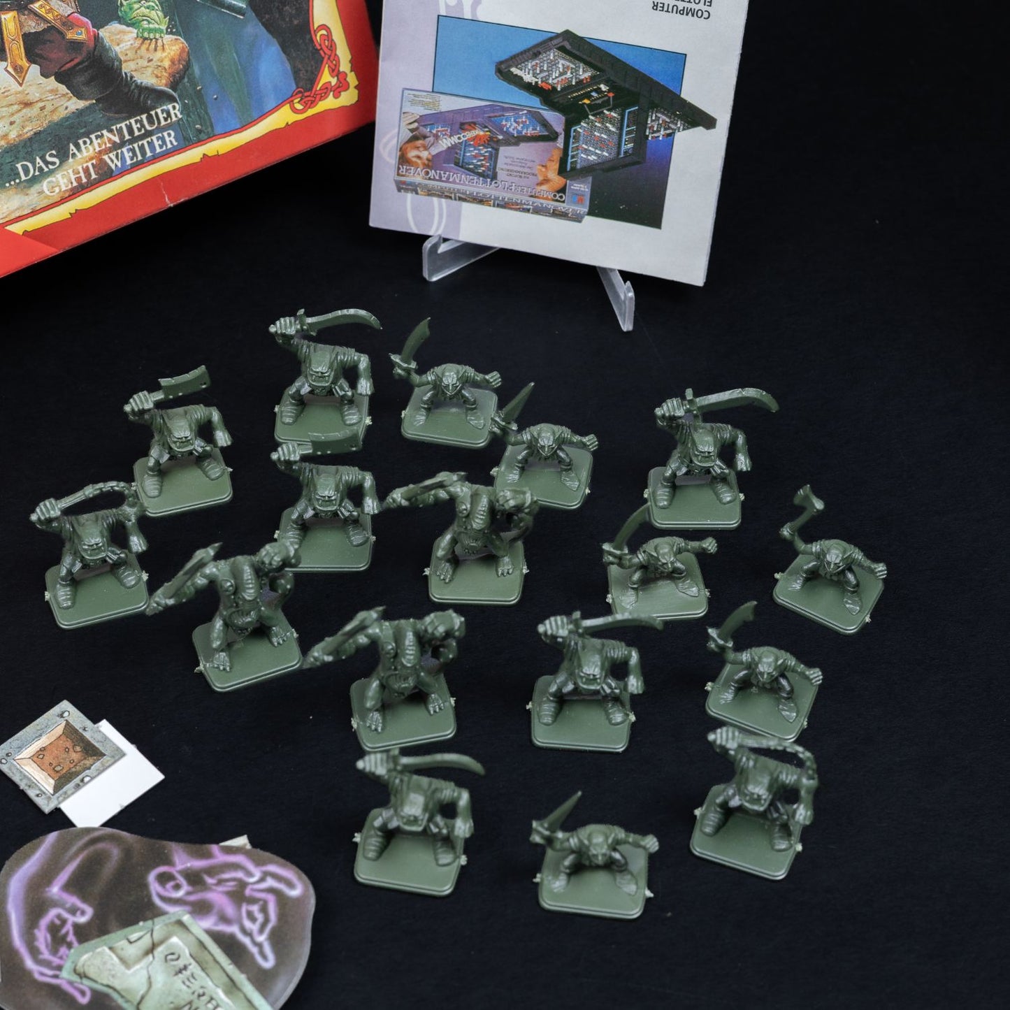 Hero Quest - Karak Varn Erweiterung - Vollständig & Unbemalt - Zustand Sehr Gut