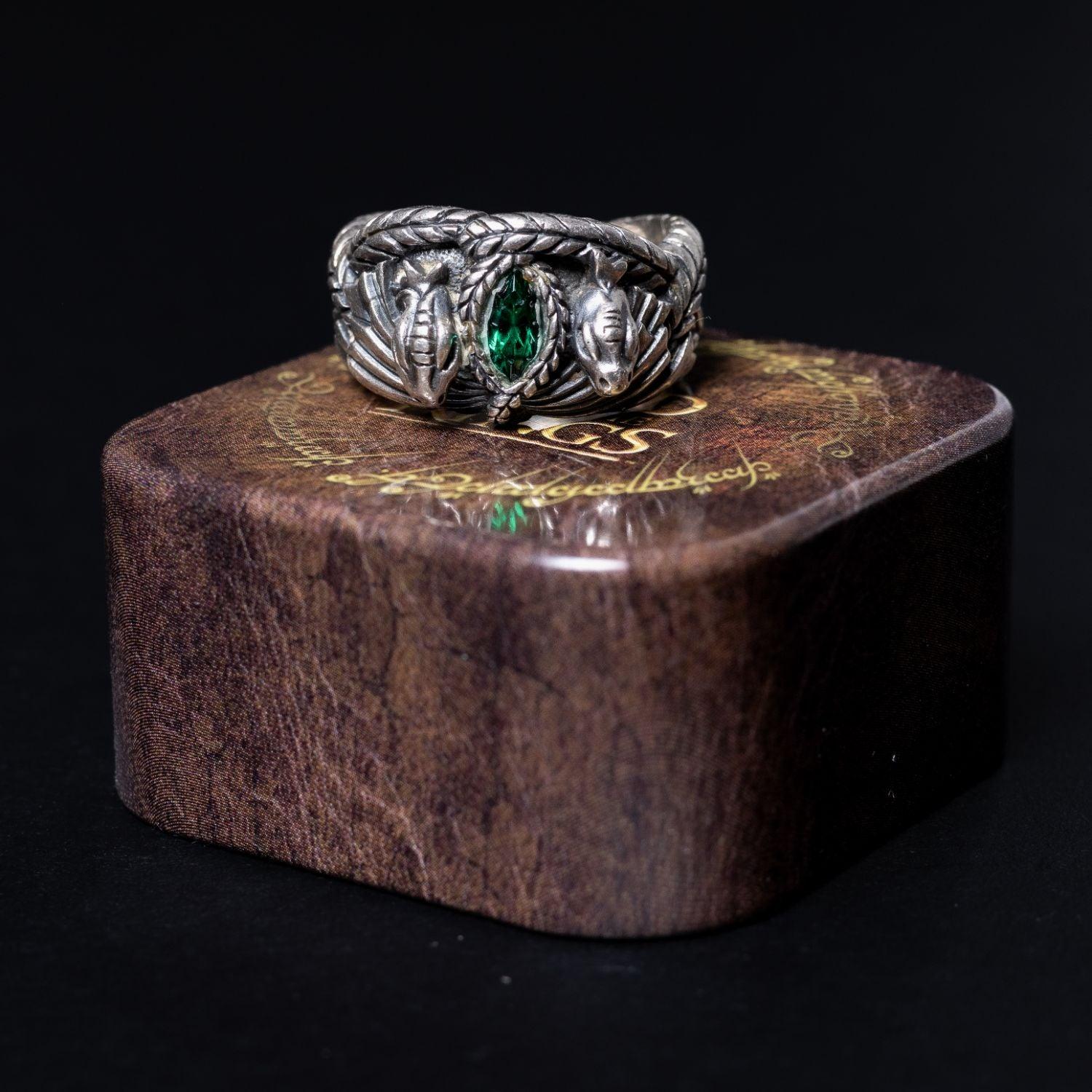 herr-der-ringe-barahirs-ring-aragorn-925-silber-schumann-nlp-inc-3 - Utopia Collectibles