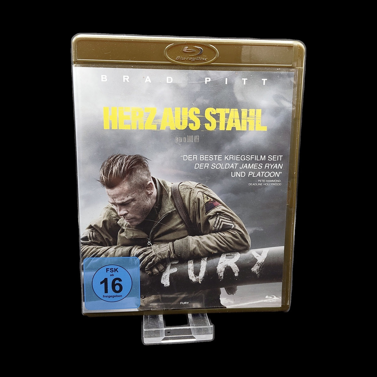 Herz aus Stahl - Fury - Mastered in 4K - Kriegsfilm - Blu-Ray - Gebraucht