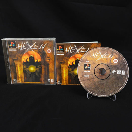 hexen-playstation-1-ps1-spiel-cib-mit-anleitung-pal-gebraucht-fsk-18-2 - Utopia Collectibles