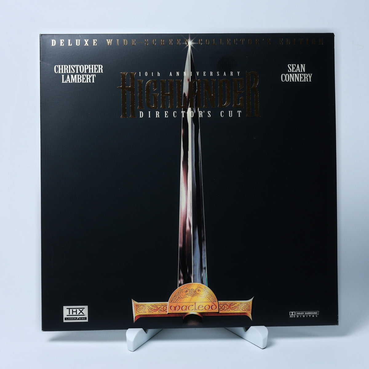 Highlander 10th Anniversary Director's Cut - LaserDisc - Zustand Sehr Gut