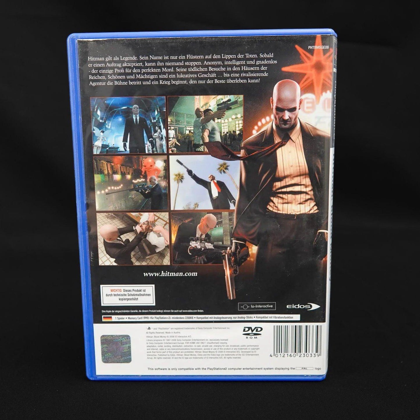 hitman-blood-money-playstation-2-ps2-cib-deutsch-gebraucht-fsk18-4 - Utopia Collectibles