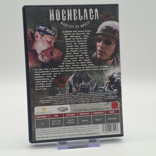 Hochelaga - Warriors on Wheels - Bikerthriller - DVD - Film - Zustand Sehr Gut