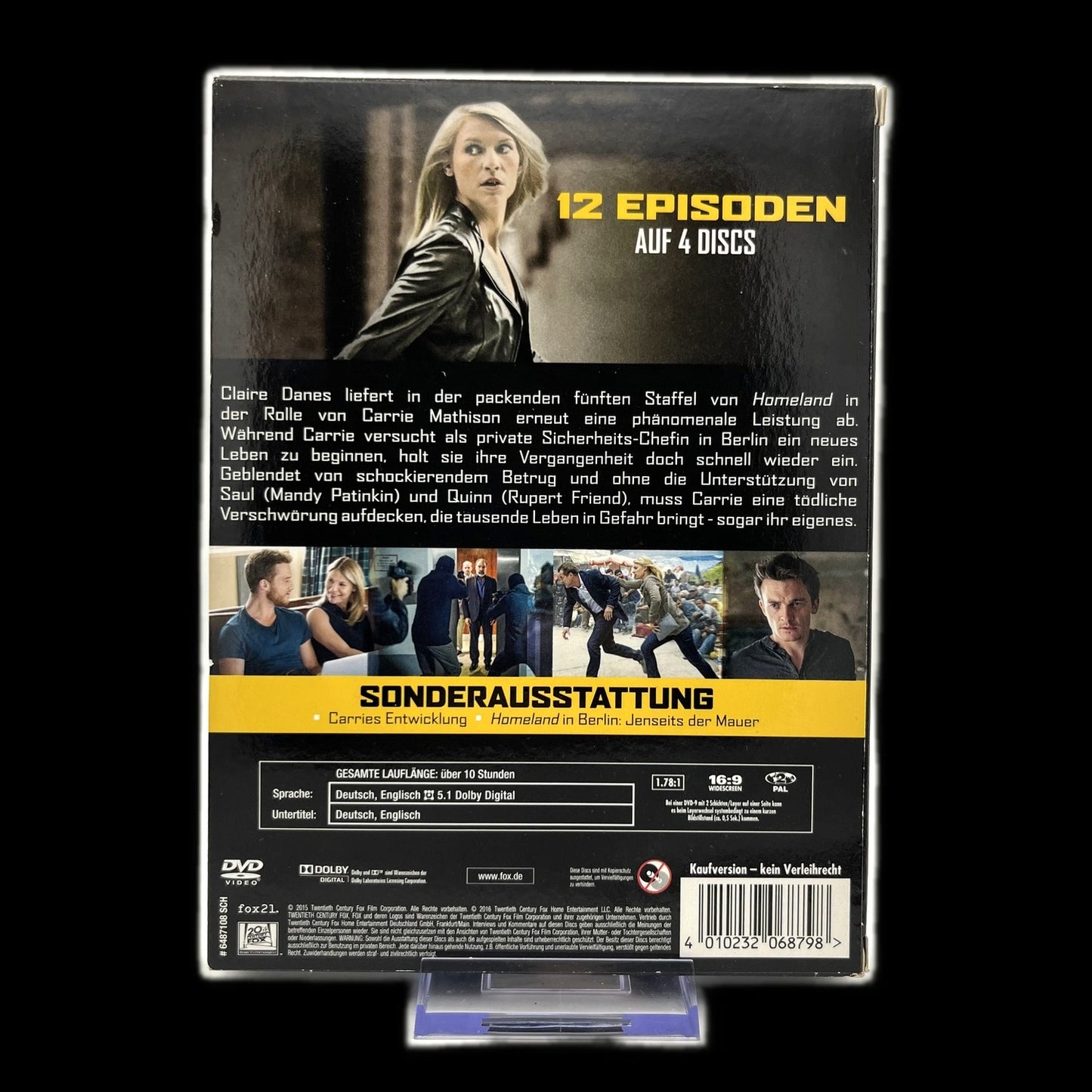 Homeland - 12 Episoden auf 4 Discs - mit Sonderausstattung - DVD - Gebraucht