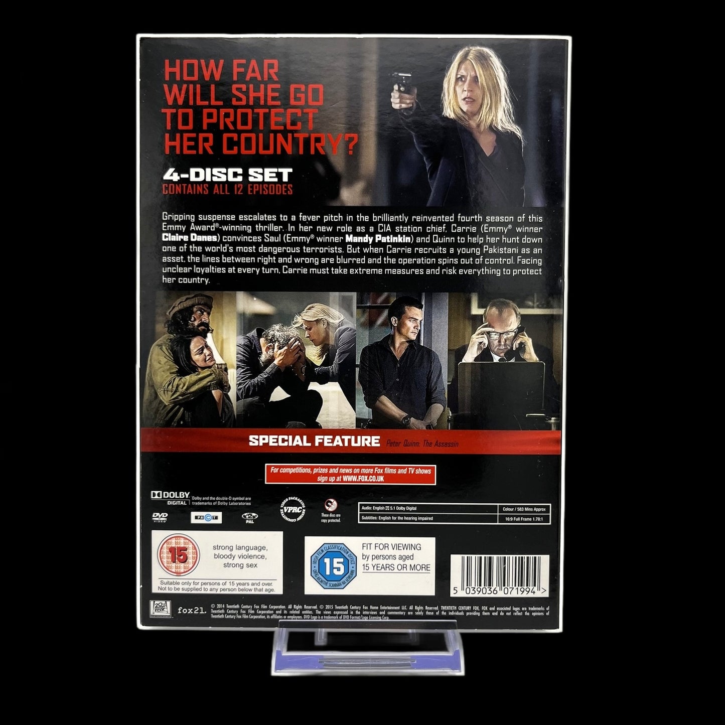 Homeland - Die komplette Vierte Staffel - Homeland - DVD - Gebraucht