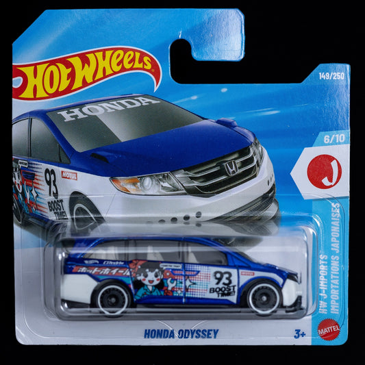 Honda Odyssey - Mattel - HW J-Imports - 1/64 - Tuning-Auto - Blau - 2026 - Neu
