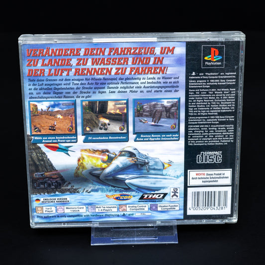HotWheels Extreme Racing - Playstation PS1 PAL - Zustand Okay (Case beschädigt)