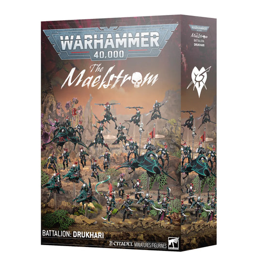 Warhammer: 40K - The Maelstrom Battalion Drukhari - Tabletopp Miniaturen