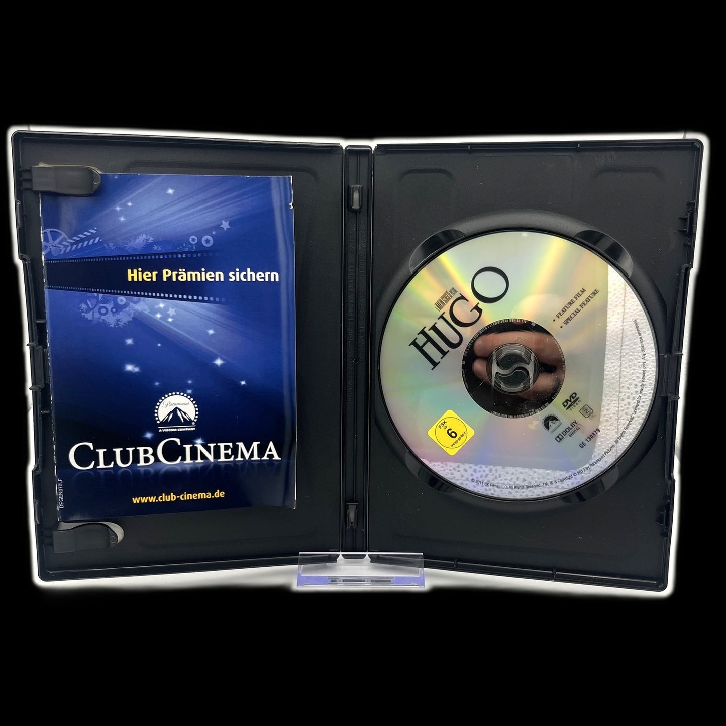 Hugo - Gewinner von 5 Oscars - Regie Martin Scorsese - FSK 6 - DVD - Gebraucht