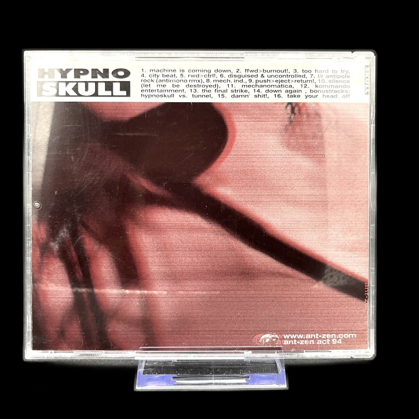 Hypno Skull - ffwd>burnout! - CD - Electronic - Album - Ant-Zen 94 - Gebraucht