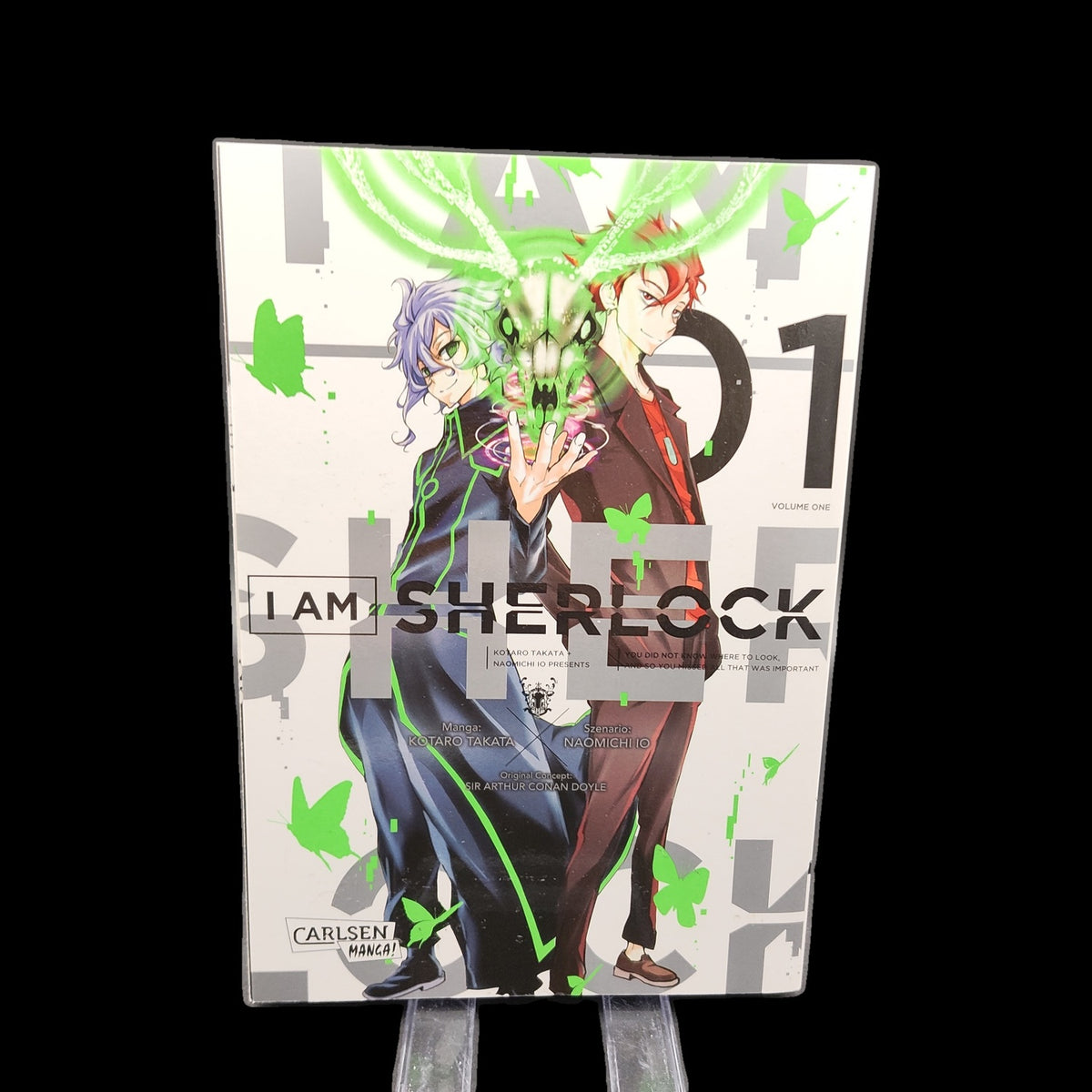 I Am Sherlock - Band 1 - Carlsen Manga - Deutsch - Mystery - Schwarzweiß