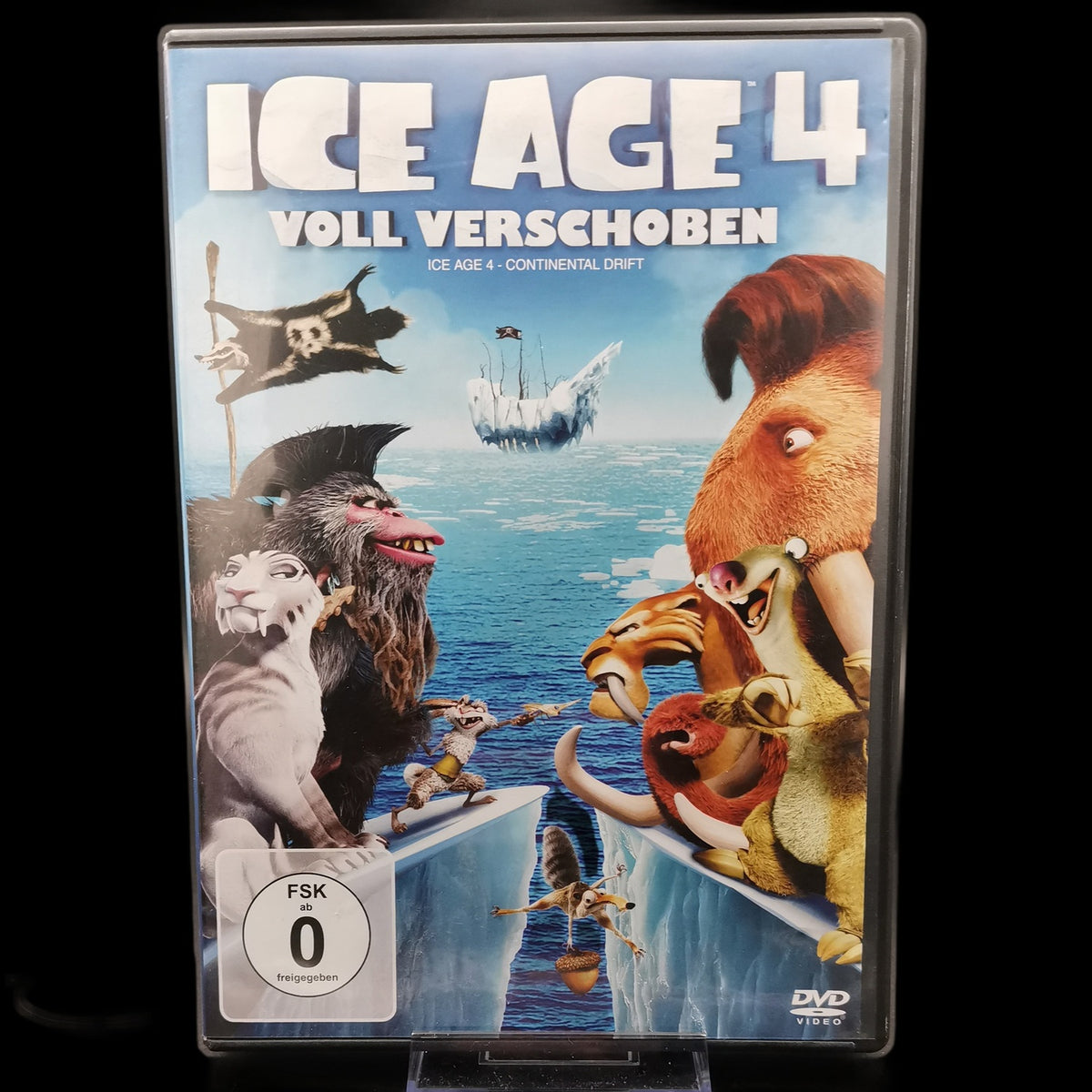 Ice Age 4: Voll verschoben - Animationsfilm - FSK 0 - Animation - DVD - Sehr gut