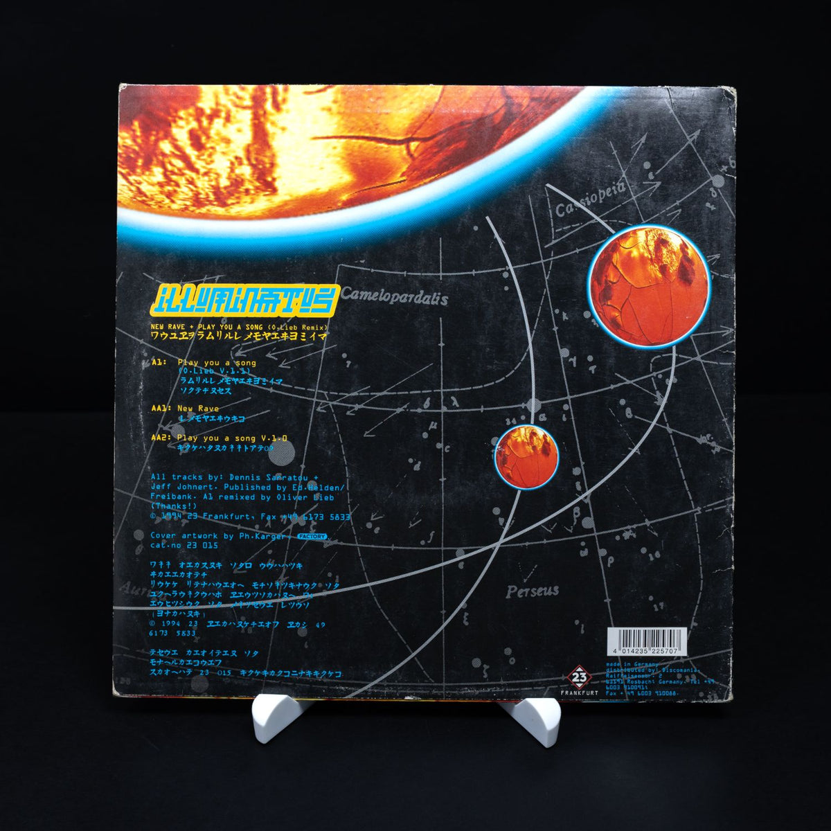 Illuminatus - New Rave + Play You A Song - Vinyl LP 12'' Schallplatte - VG/VG