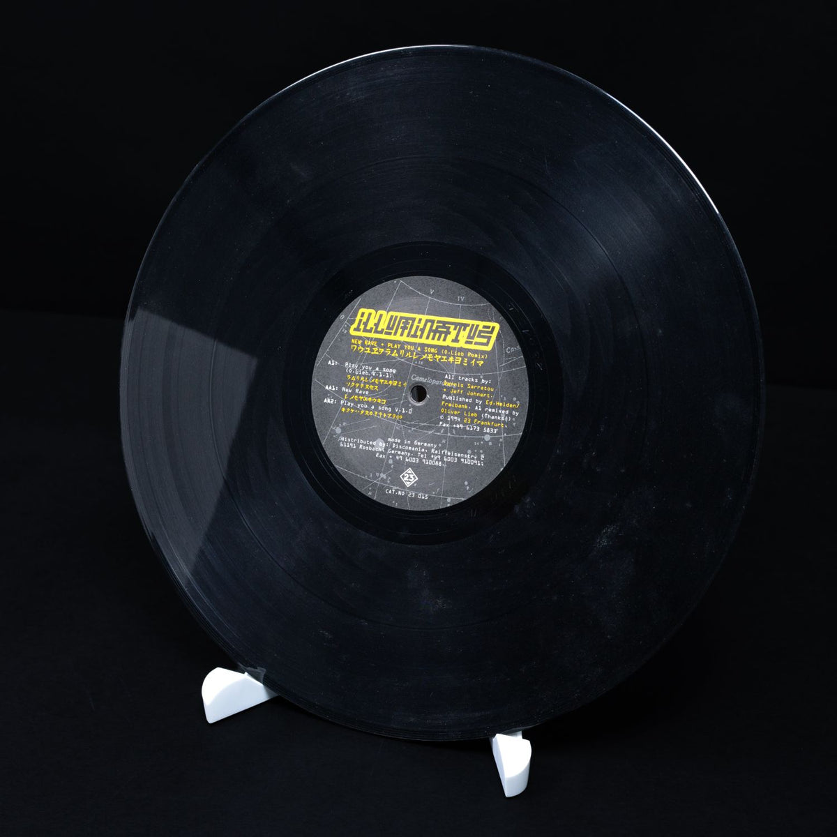 Illuminatus - New Rave + Play You A Song - Vinyl LP 12'' Schallplatte - VG/VG