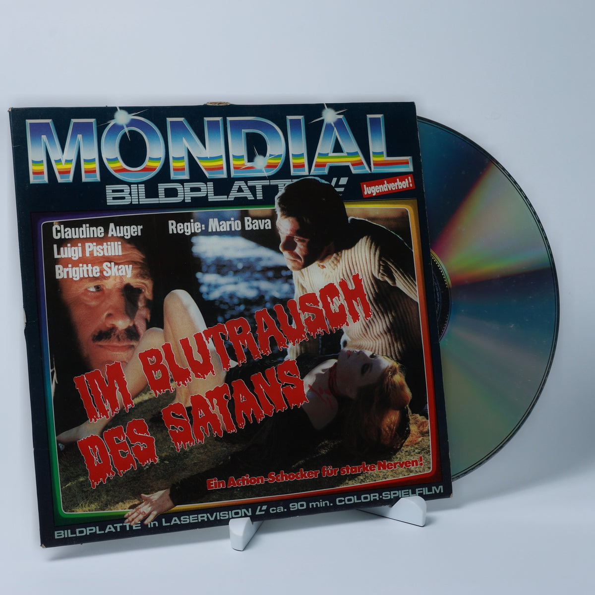Im Blutrausch des Satans - LaserDisc - Regie: Mario Bava - Zustand Gut