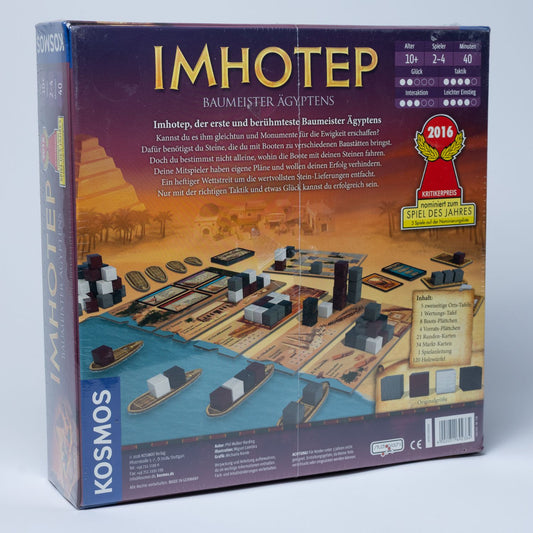 IMHOTEP - Baumeister Ägyptens - Kosmos Spiel - Neu & OVP / Sealed