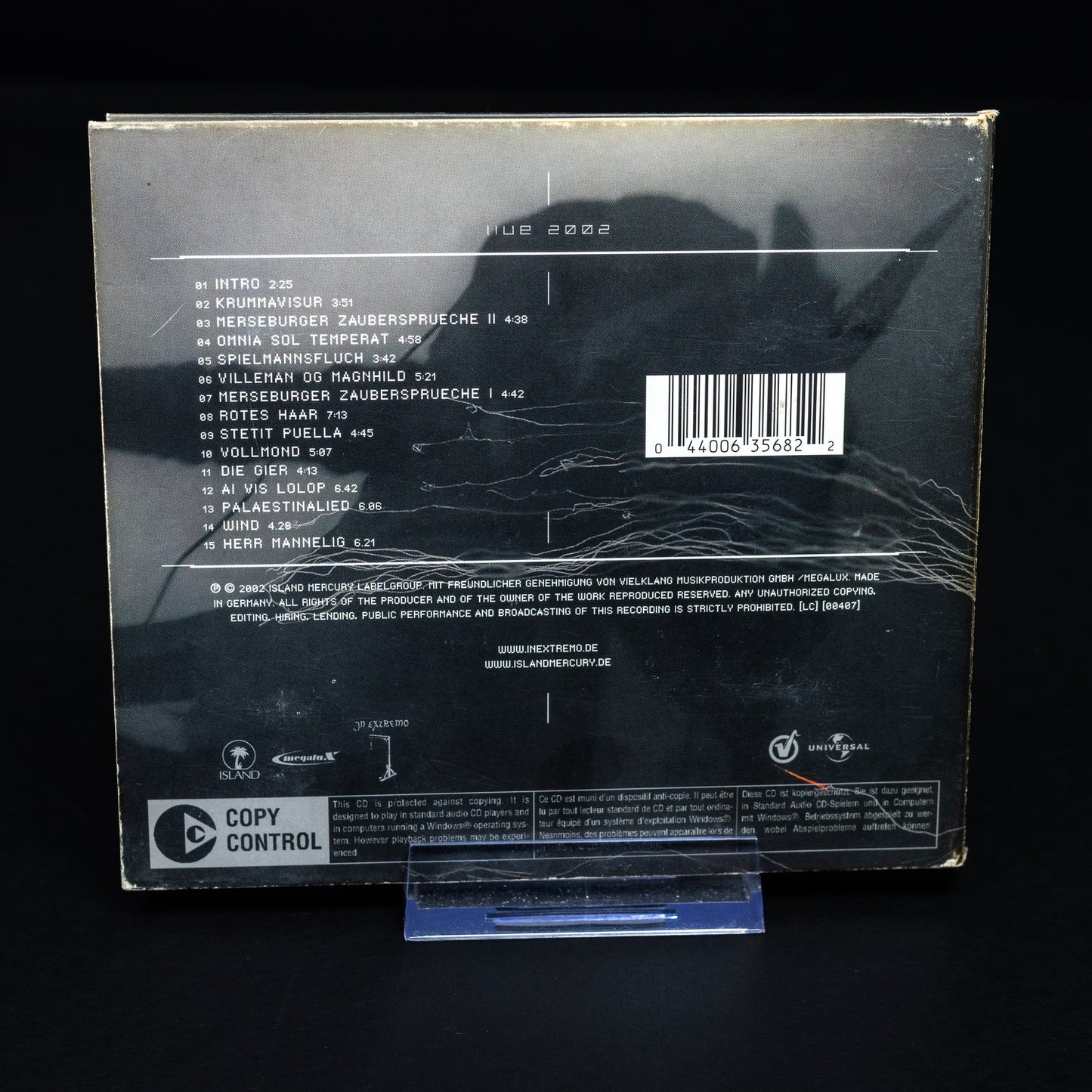 In Extremo - Live 2002 - CD - NM/VG - Rock - Album - Gebraucht