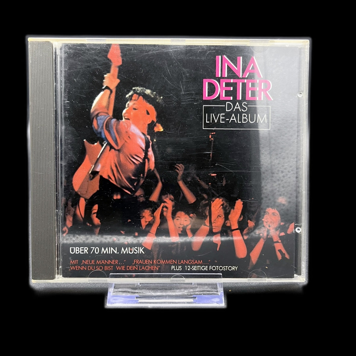 Ina Deter - Das Live-Album - 1987 - CD - Rock - Made in W.Germany - Gebraucht