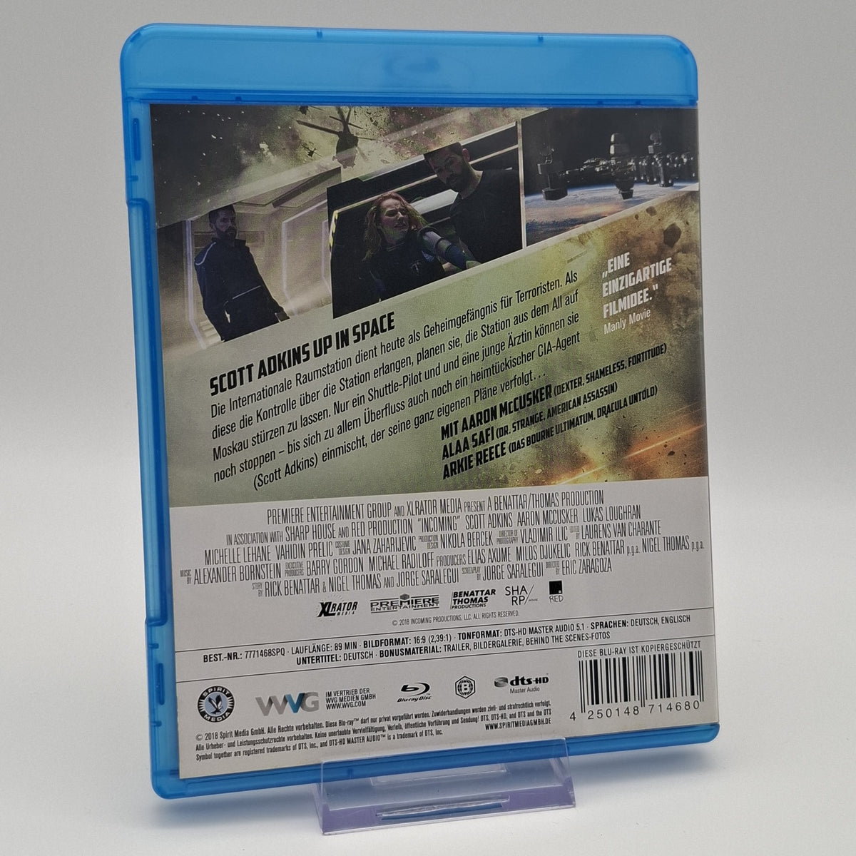 Incoming - Scott Adkins - 2018 - Blu-Ray - Wendecover - Film - Zustand Sehr Gut