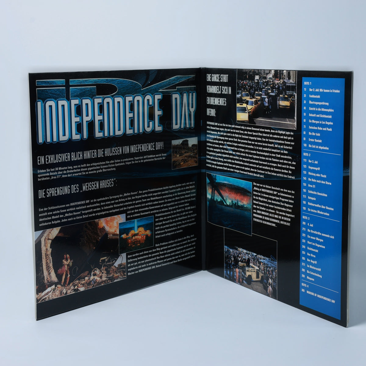 Independence Day - Widescreen Edition - LaserDisc - 1997 - Zustand Sehr Gut
