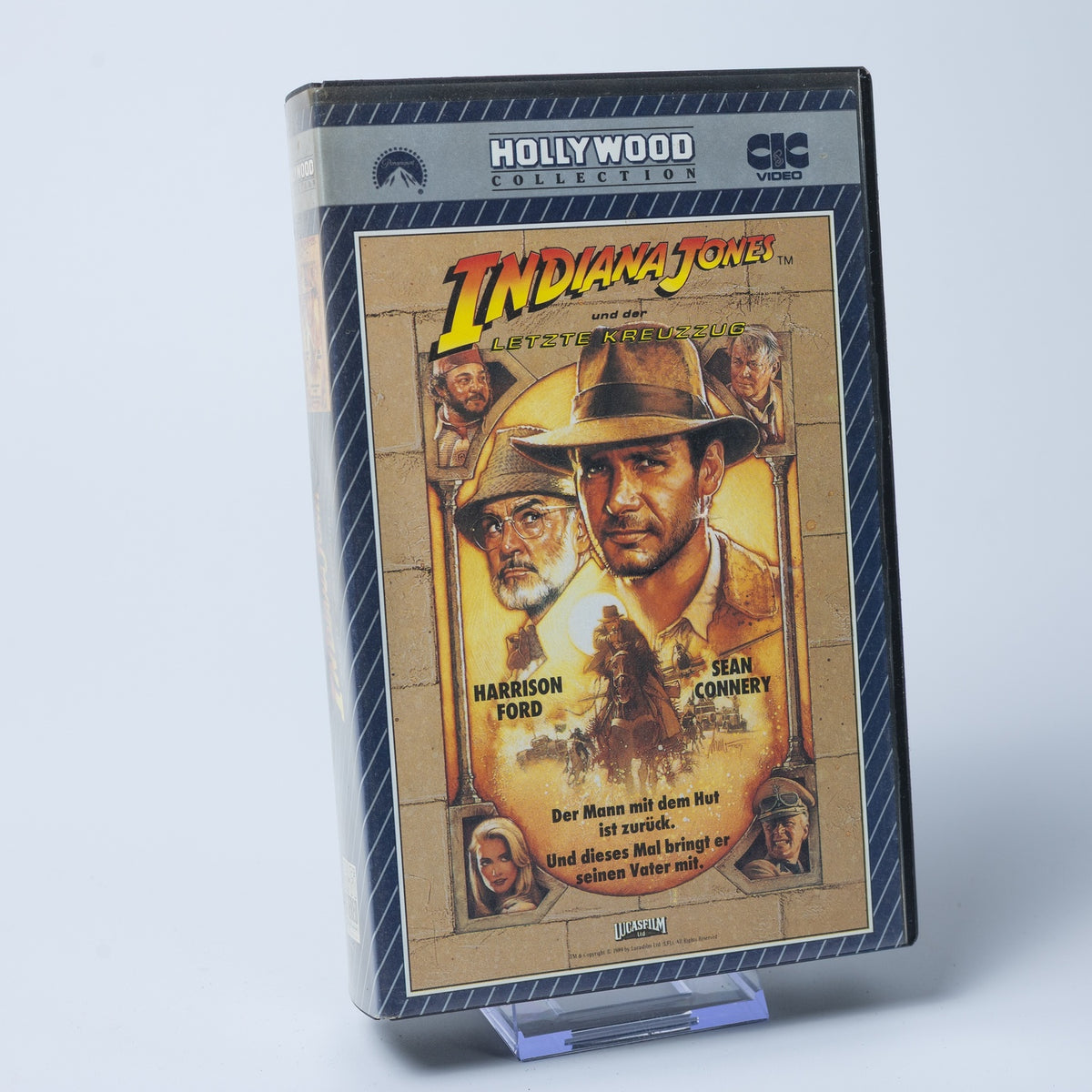 Indiana Jones und der letzte Kreuzzug - Indiana Jones - VHS - PAL - Gebraucht