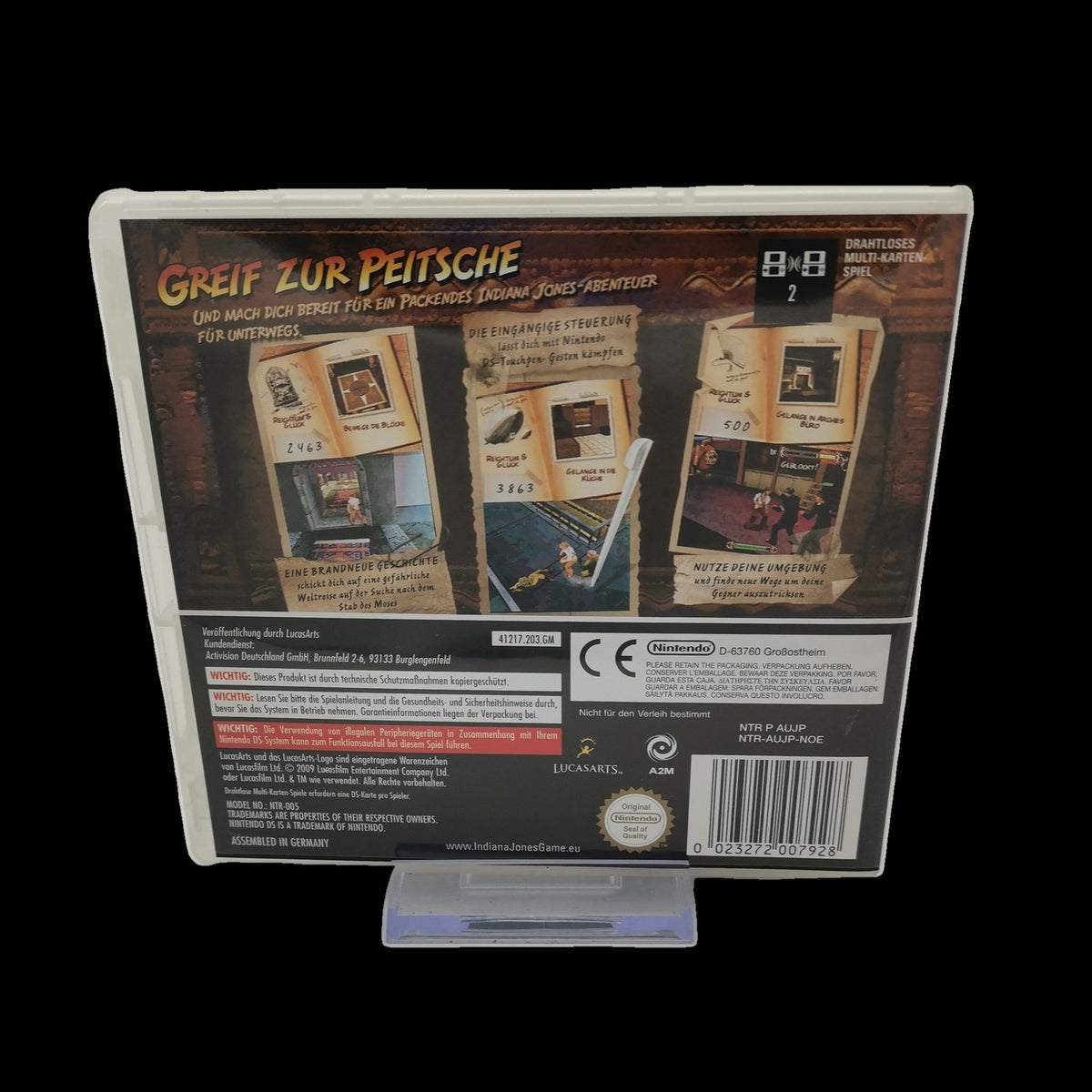 Indiana Jones und der Stab der Könige - Nintendo DS NDS - Zustand Sehr gut