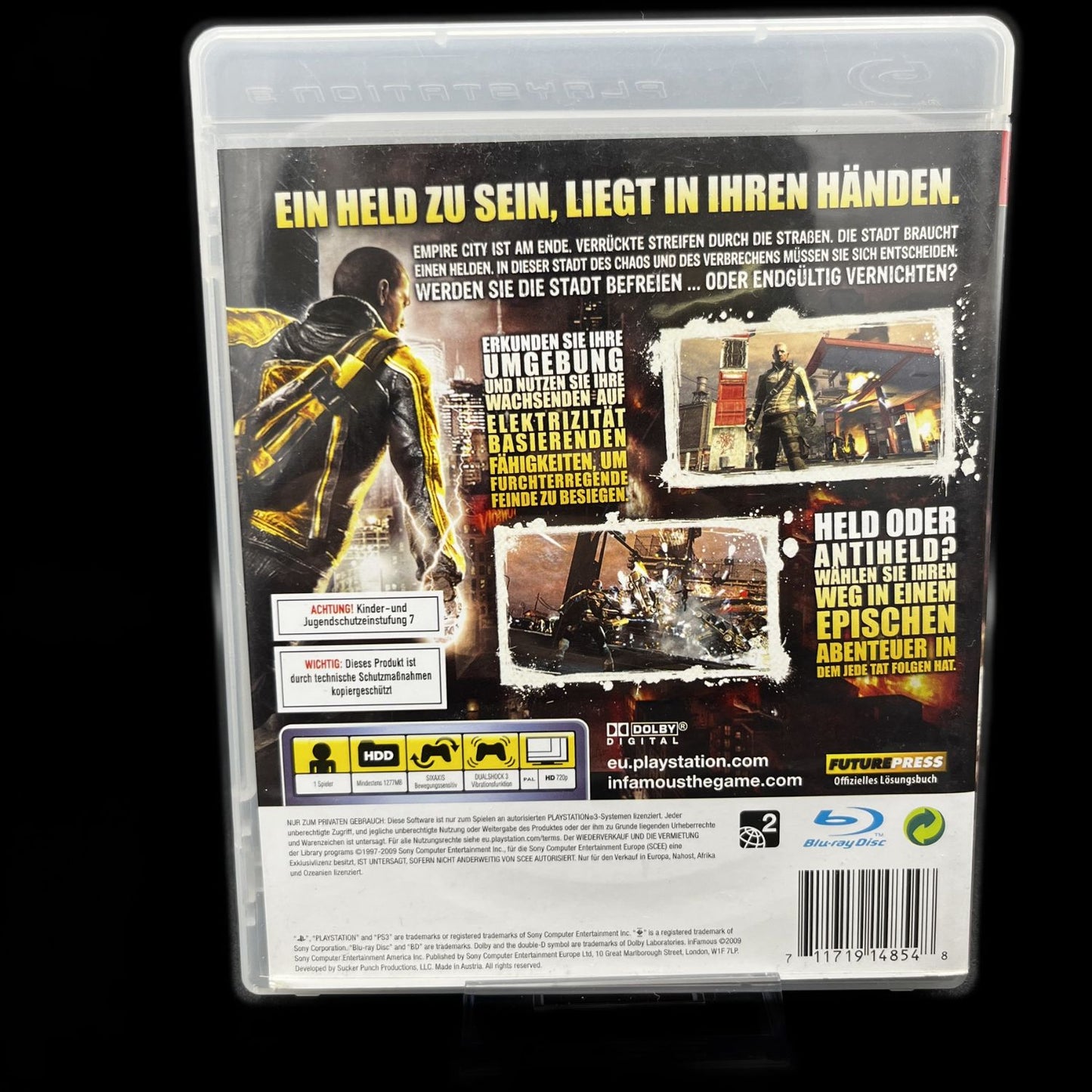 InFamous - Sucker Punch - PS3 Playstation 3 - Action Adventure - Top Zustand