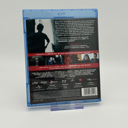 Insidious - Patrick Wilson - Rose Byrne - Blu-Ray - Film - Zustand Sehr Gut