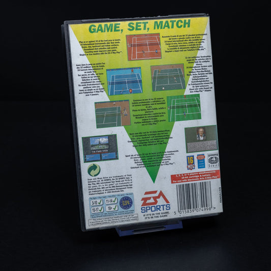 International Tour Tennis - Sega Mega Drive / Genesis Spiel - CiB - Zustand Gut