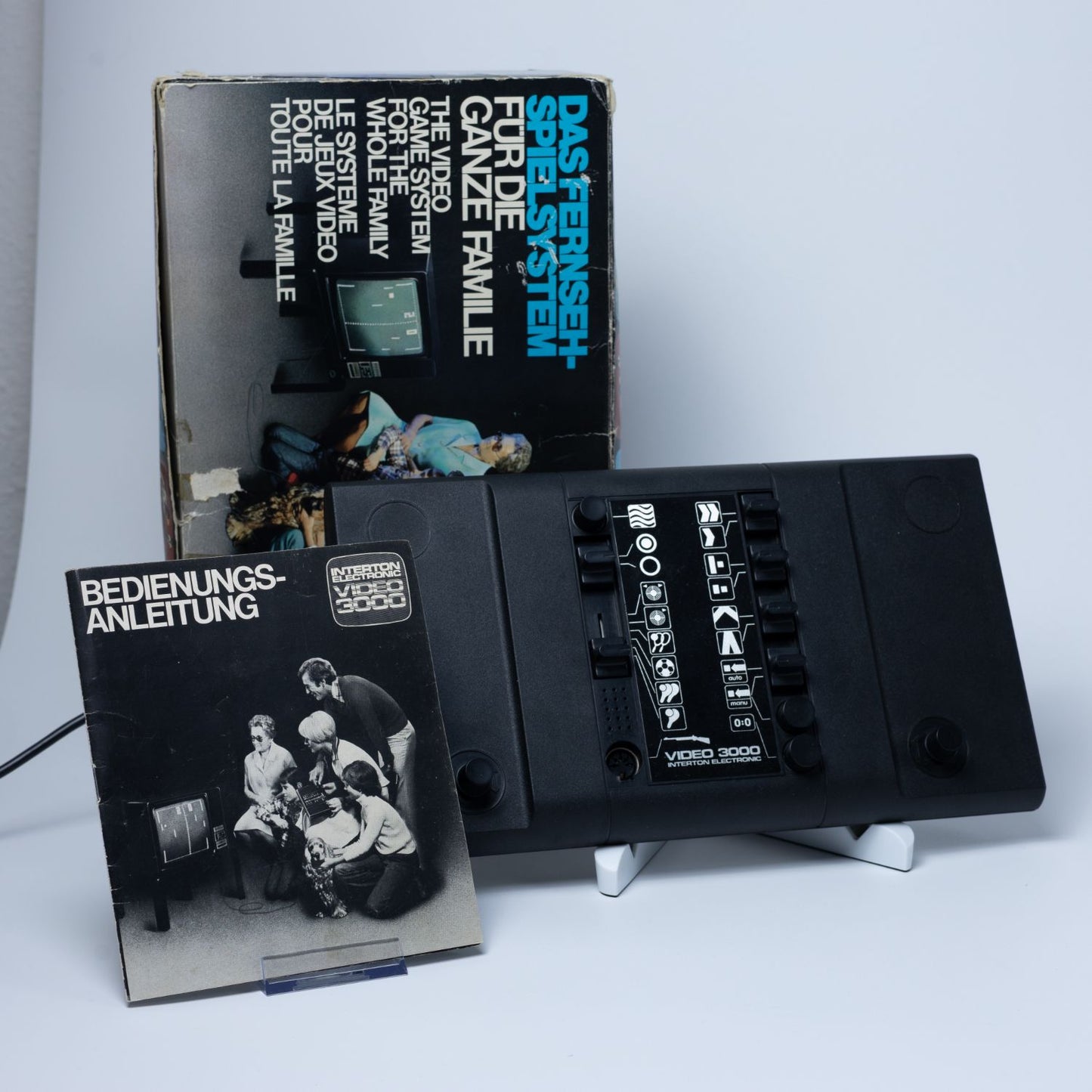 Interton Electronic: Video 3000 - Vintage Spiele-Konsole - Mit OVP und Anleitung