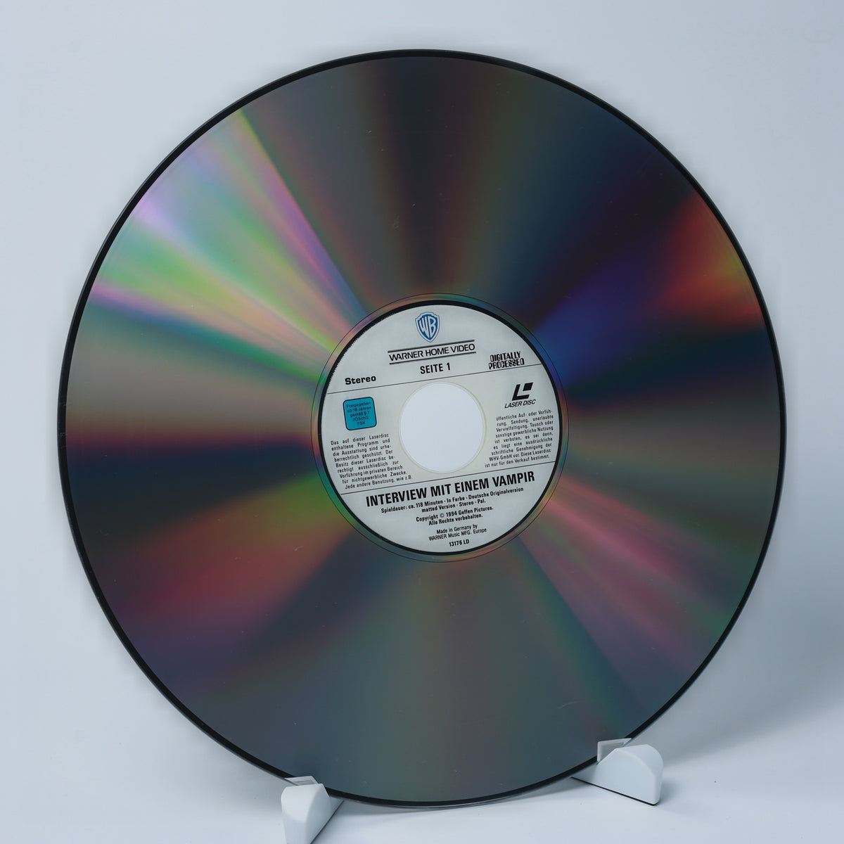 Interview mit einem Vampir - Chronik der Vampire - LaserDisc 1994 - Zustand Gut