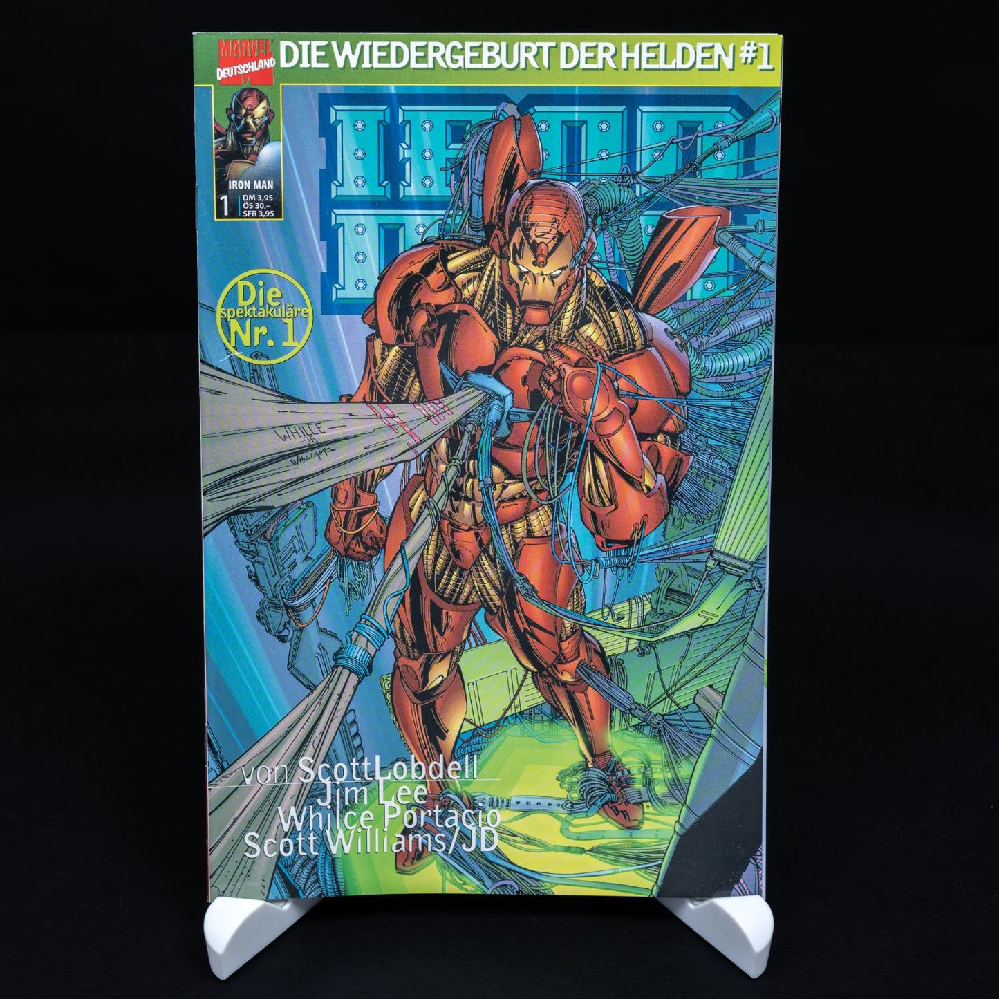 Iron Man - Die Wiedergeburt der Helden #1 (1999) - Marvel Comic - Deutsch - Z0-1