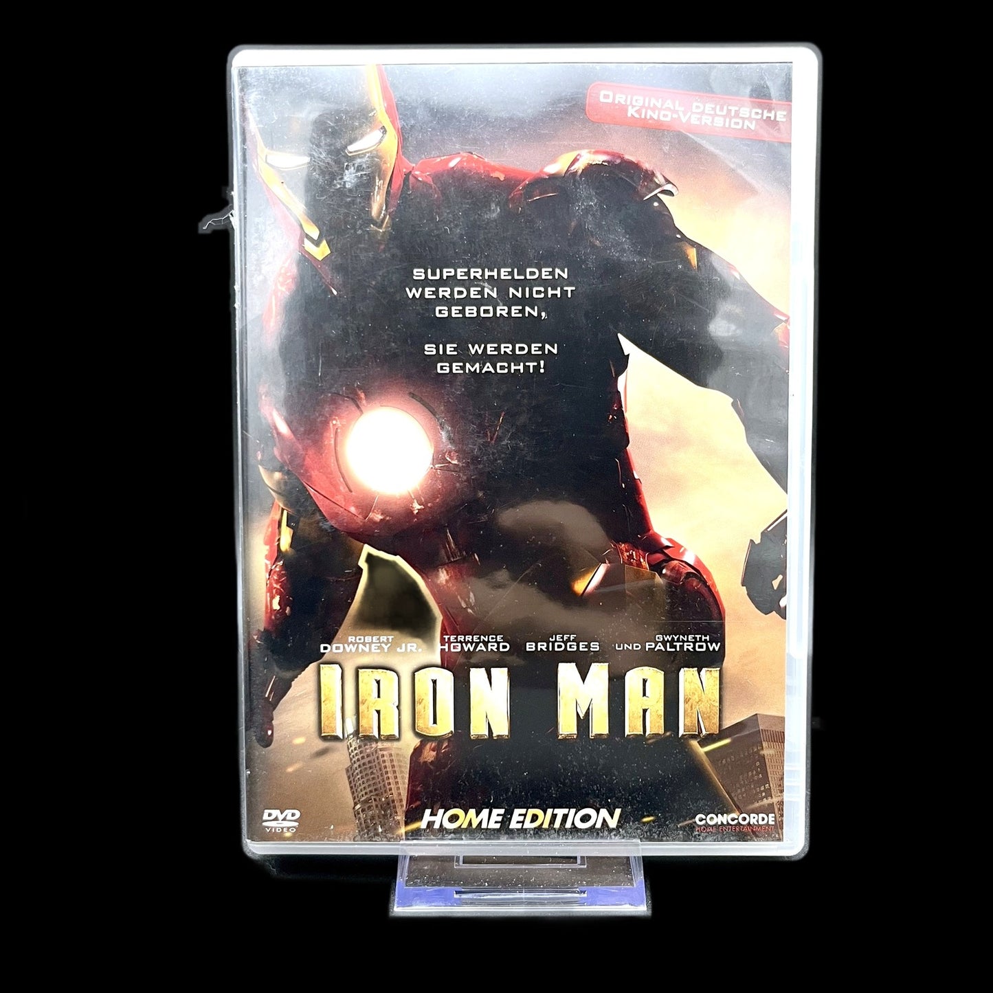 Iron Man - Marvel - Robert Downey Jr - 2008 - Action Film - DVD - Gebraucht