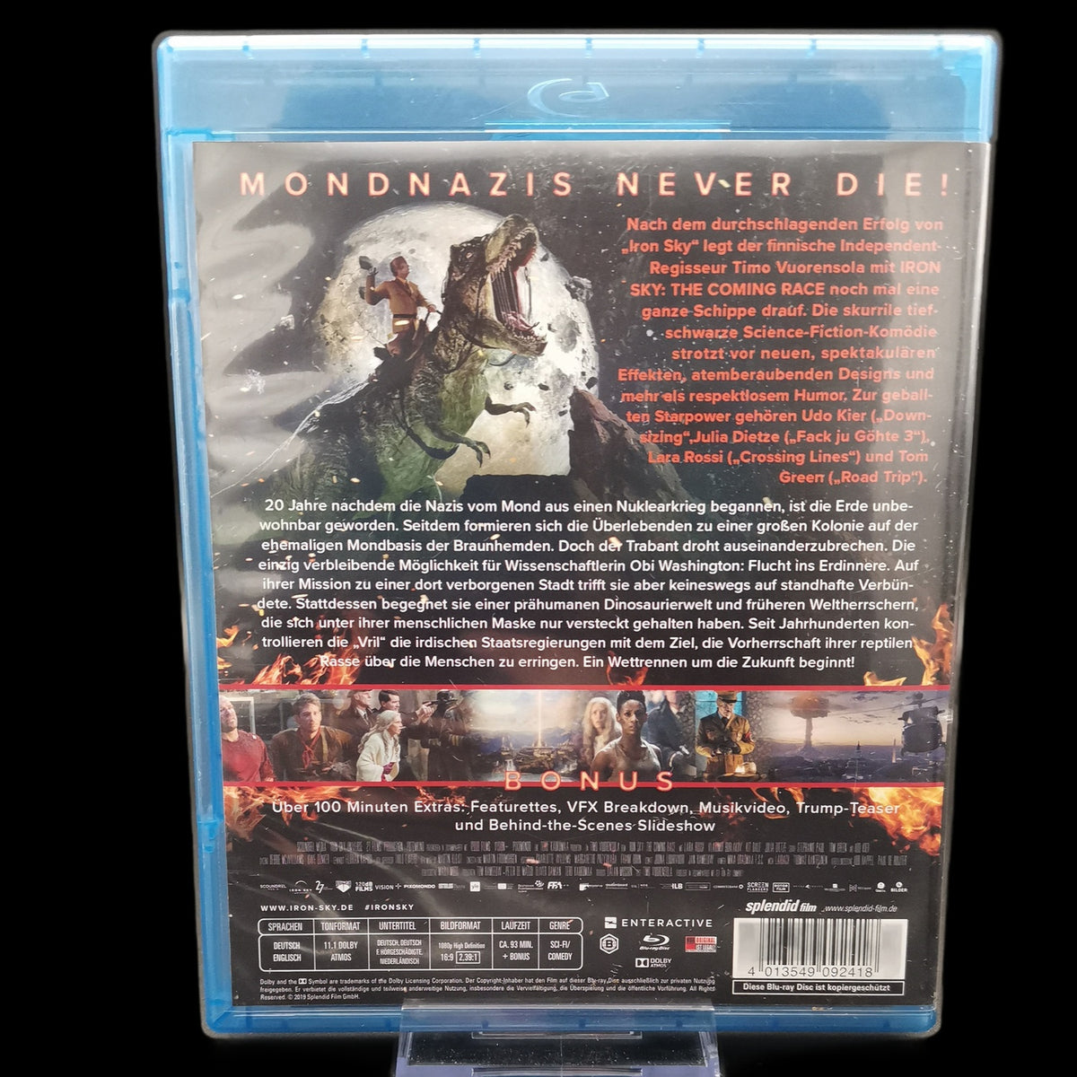 Iron Sky: The Coming Race - Iron Sky - Wendecover - Blu-Ray - Aliens - Gebraucht