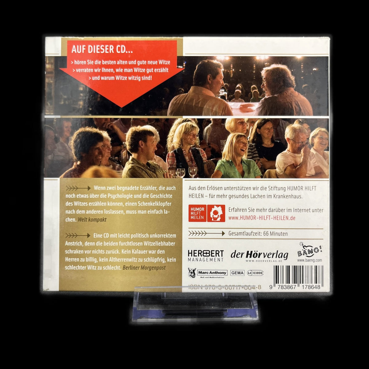 Ist das ein Witz? - Eckart von Hirschhausen - Hörbuch - CD - Humor - Gebraucht