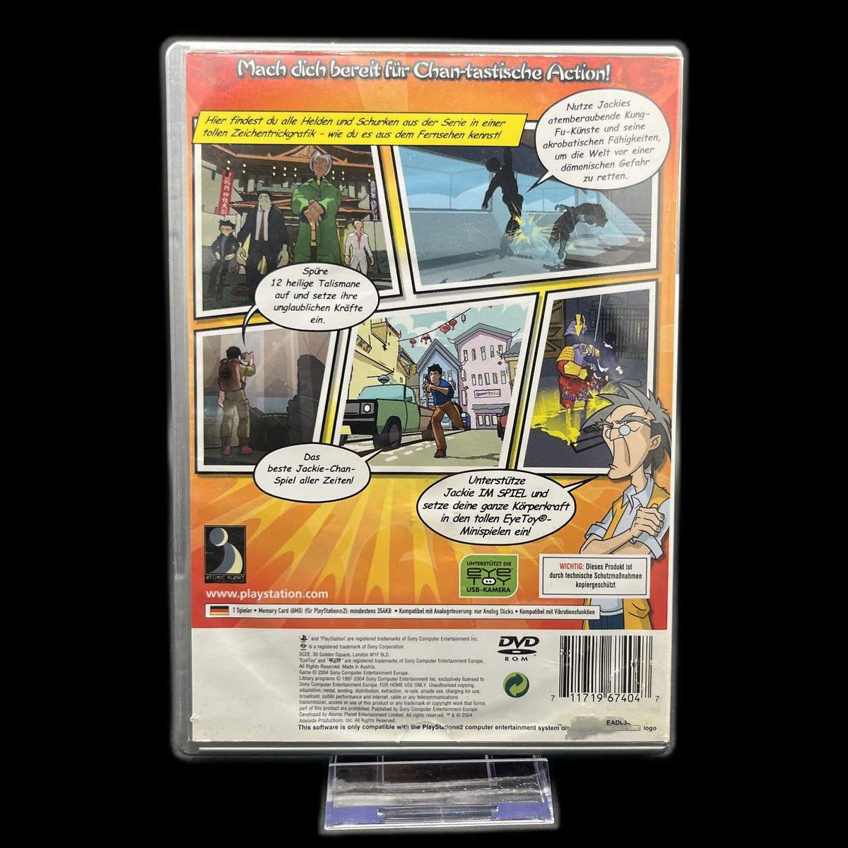 Jackie Chan Adventures - Playstation 2 PS2 - PAL - deutsch - Gebraucht