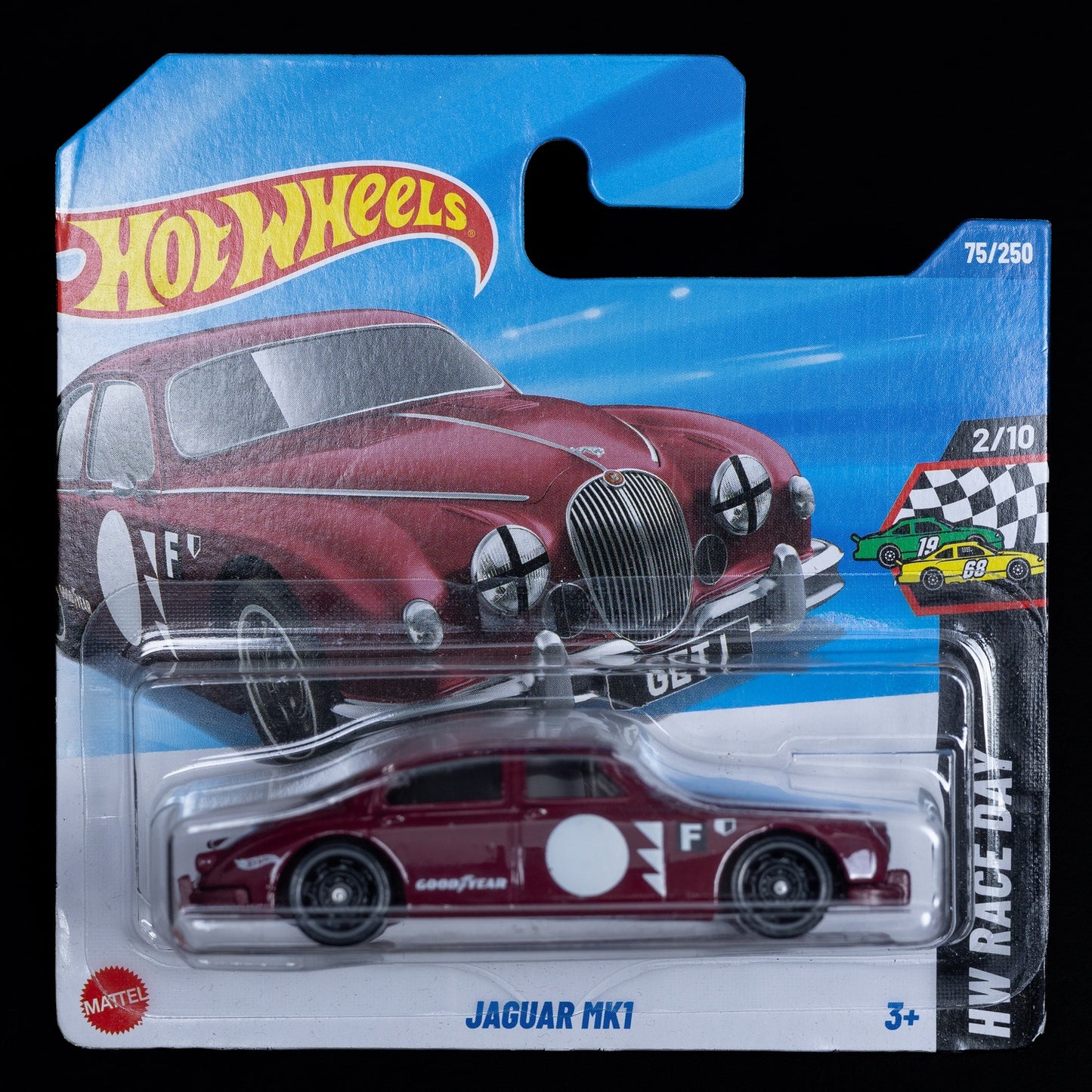 Jaguar MK1 - Mattel - HW Race Day - 1/64 - Tourenwagen - Rot - 2024 - Neu