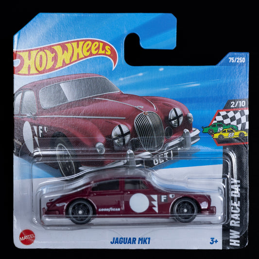 Jaguar MK1 - Mattel - HW Race Day - 1/64 - Tourenwagen - Rot - 2024 - Neu