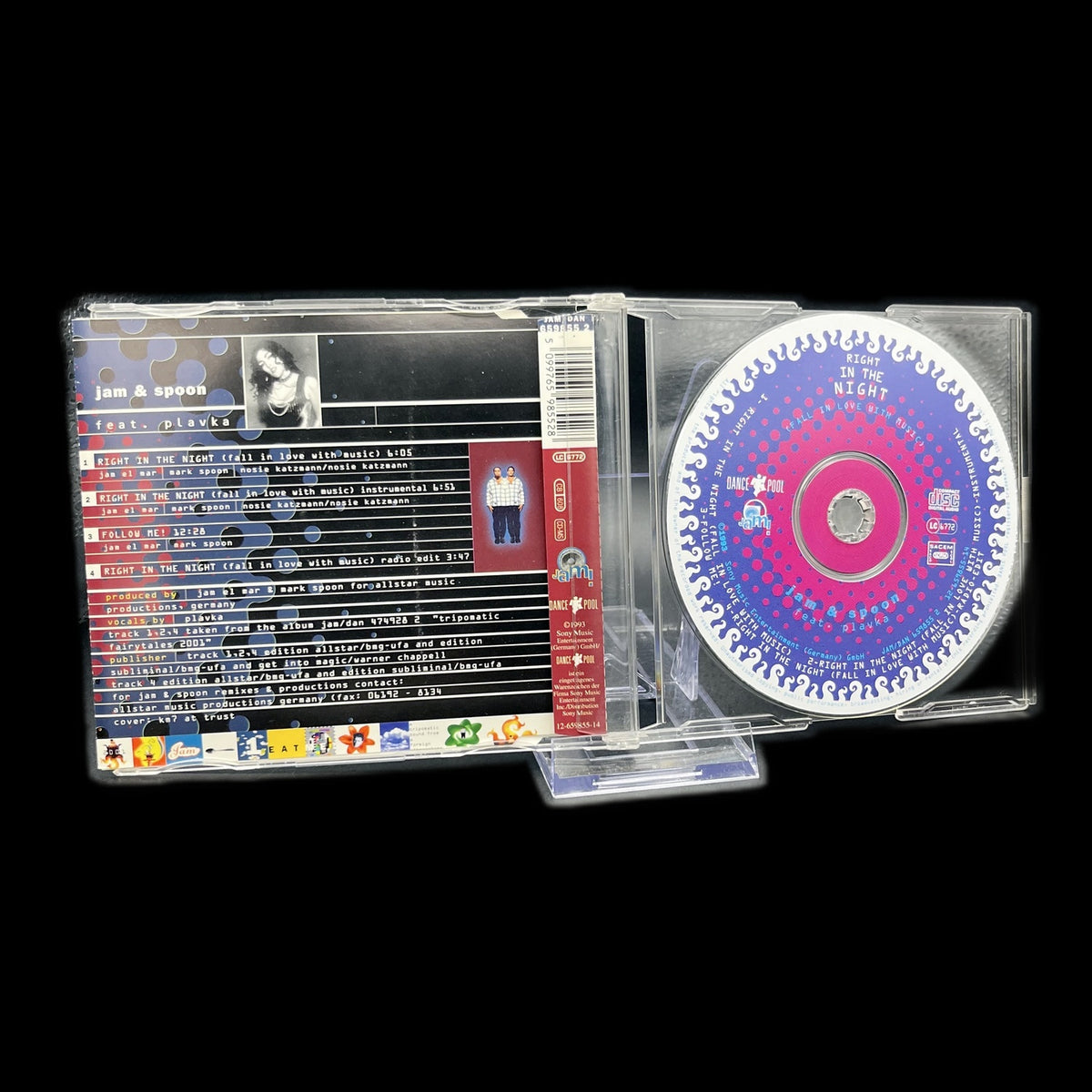 Jam & Spoon - Right In The Night (fall in love with music) - CD - Gebraucht