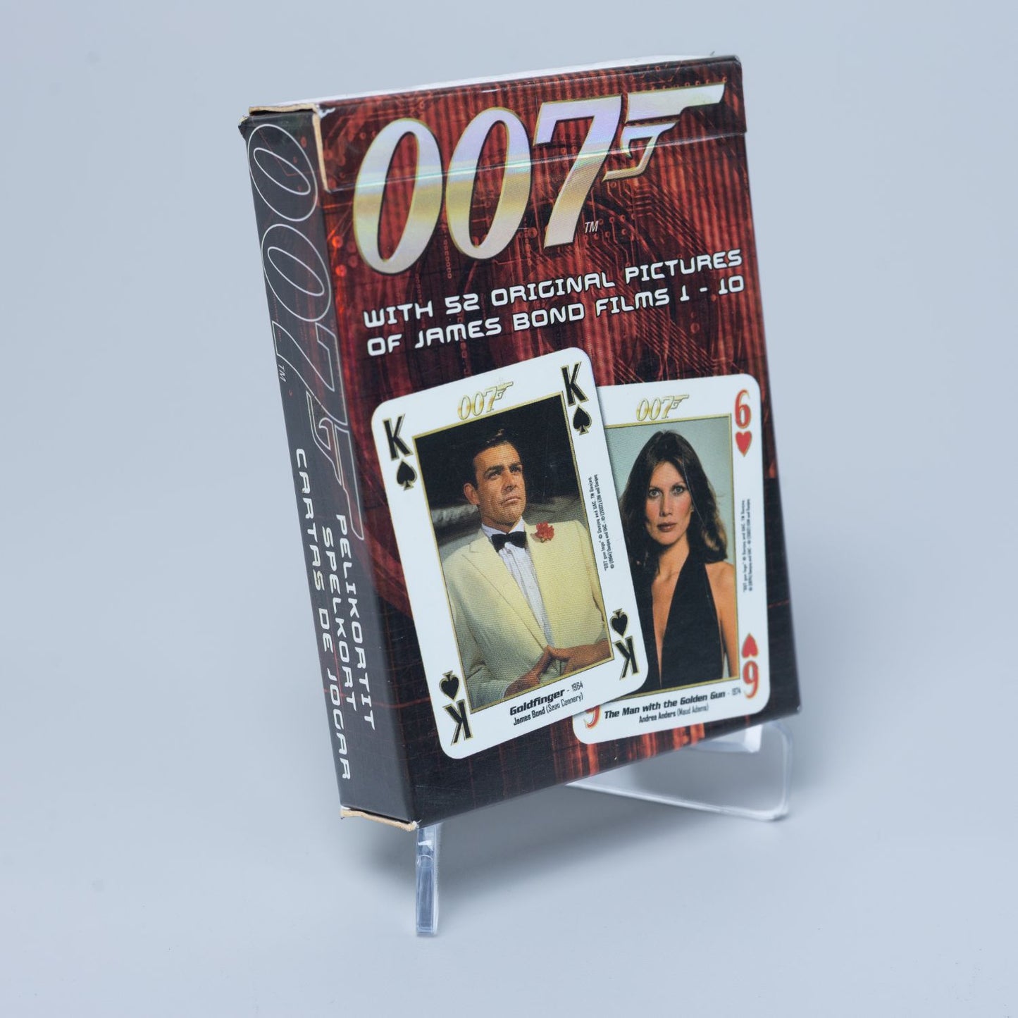 James Bond 007 Spielkarten - 52 Karten - Rommé Skat Mau-Mau - Zustand Okay