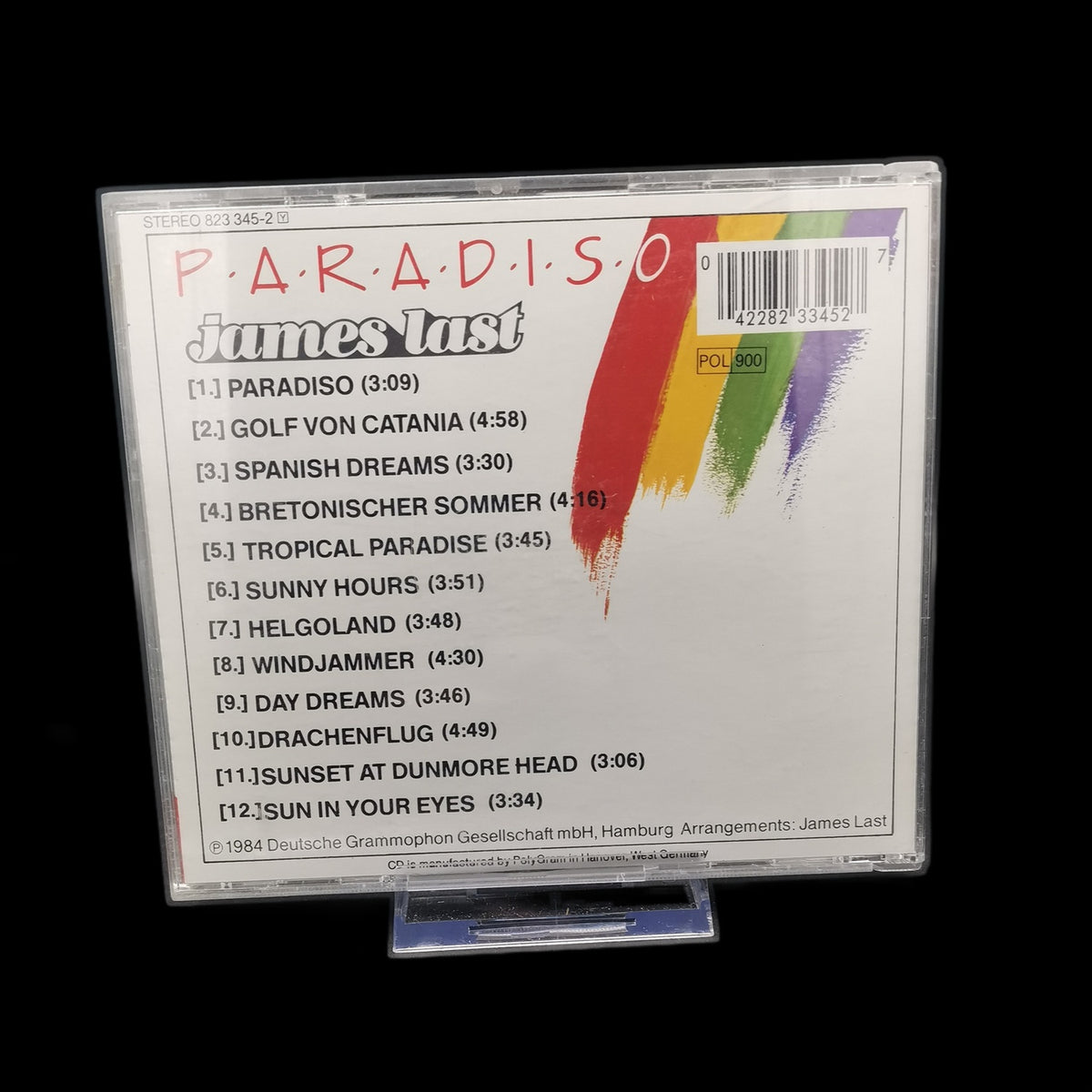 James Last - Paradiso - CD - 1984 - Pop Album - Stereo - Polydor - Gebraucht