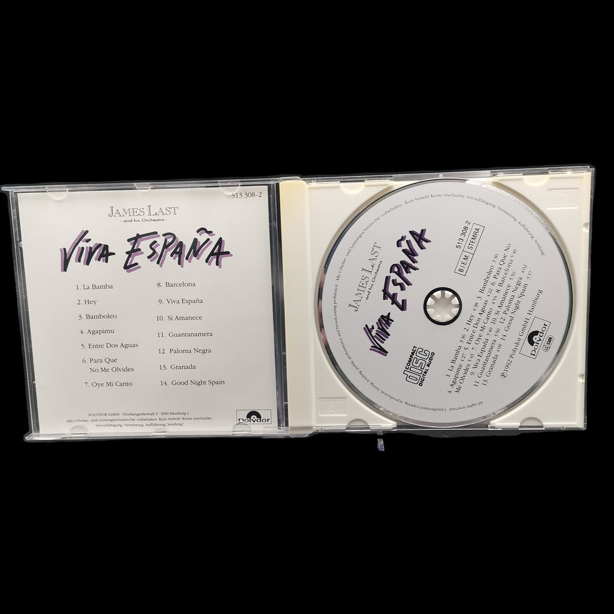 James Last - Viva España - 1992 - Pop - CD - Aus der TV-Werbung - Gebraucht