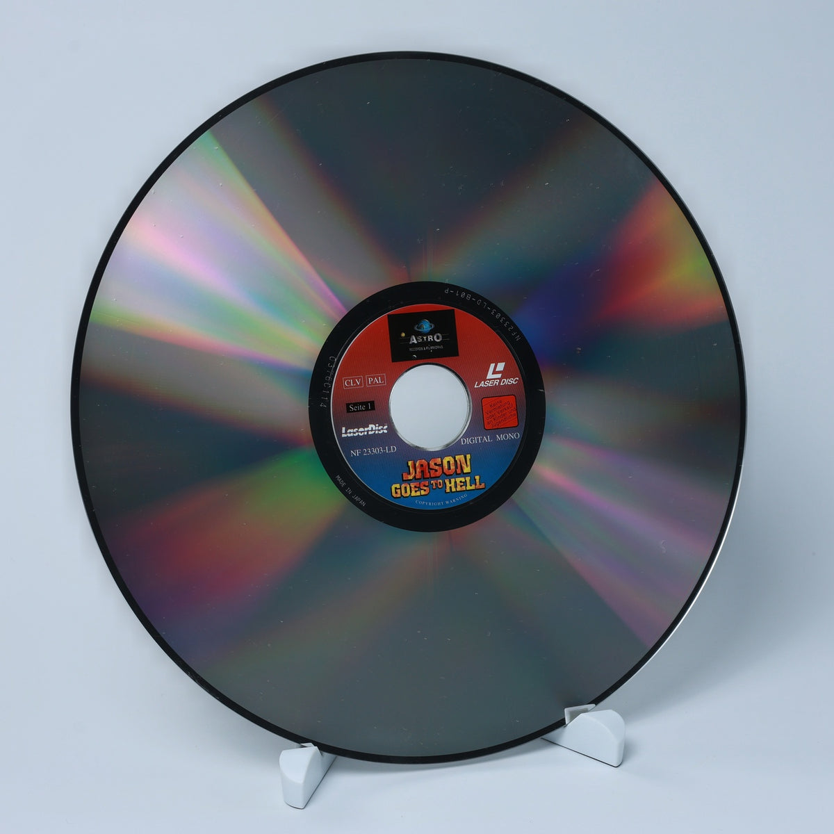 Jason Goes to Hell - The Final Friday - Friday the 13th - LaserDisc - Zust. Gut