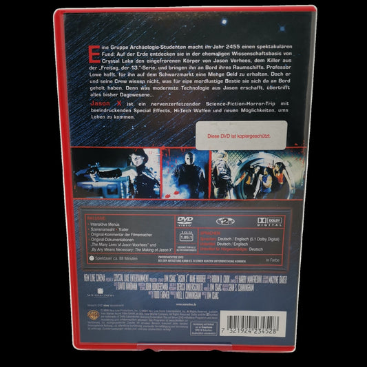 Jason X - Freitag der 13 - Horror - DVD - Slasher - Sci-Fi - Film - Sehr gut