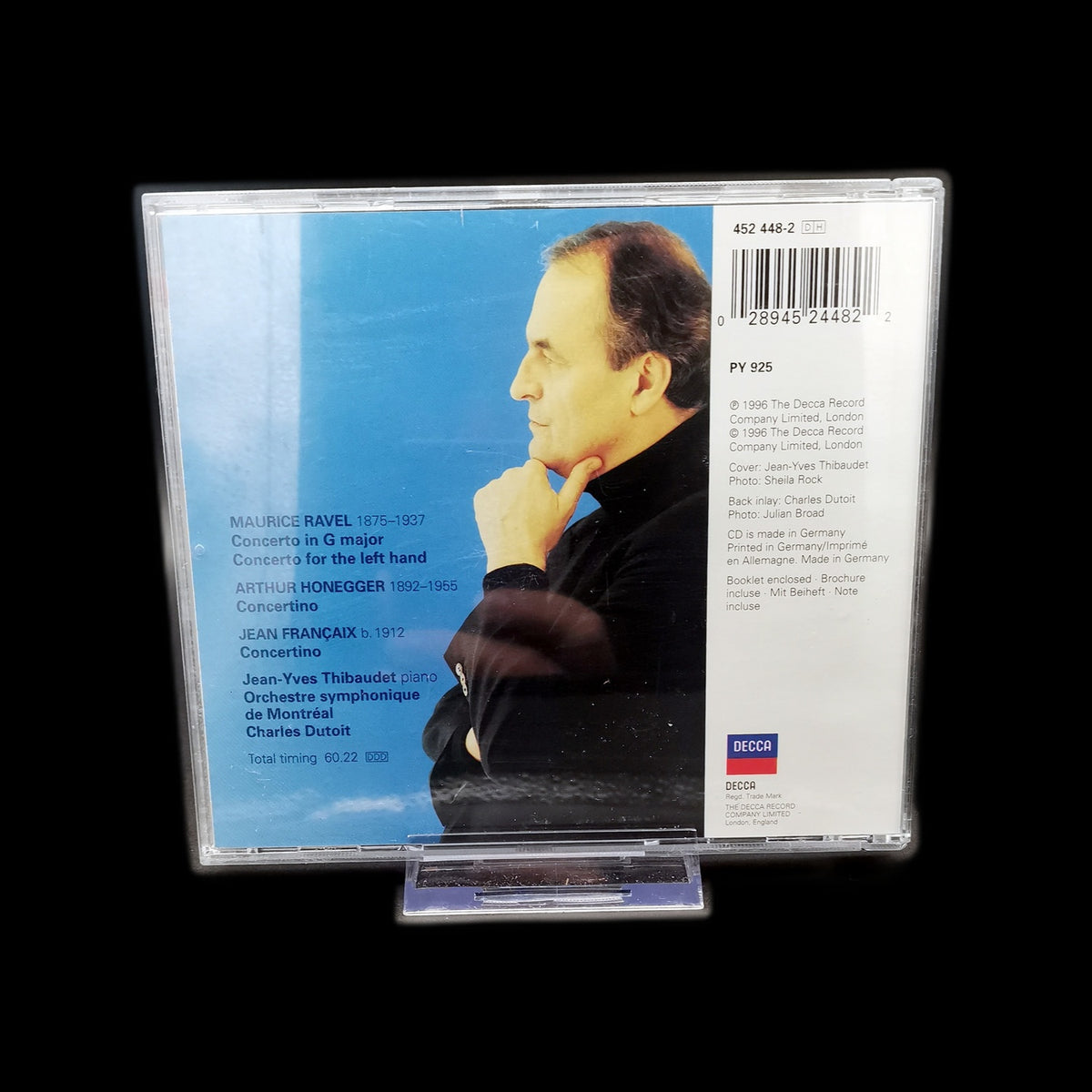 Jean-Yves - Ravel - Les concertos pour piano / Honegger / - CD - Gebraucht