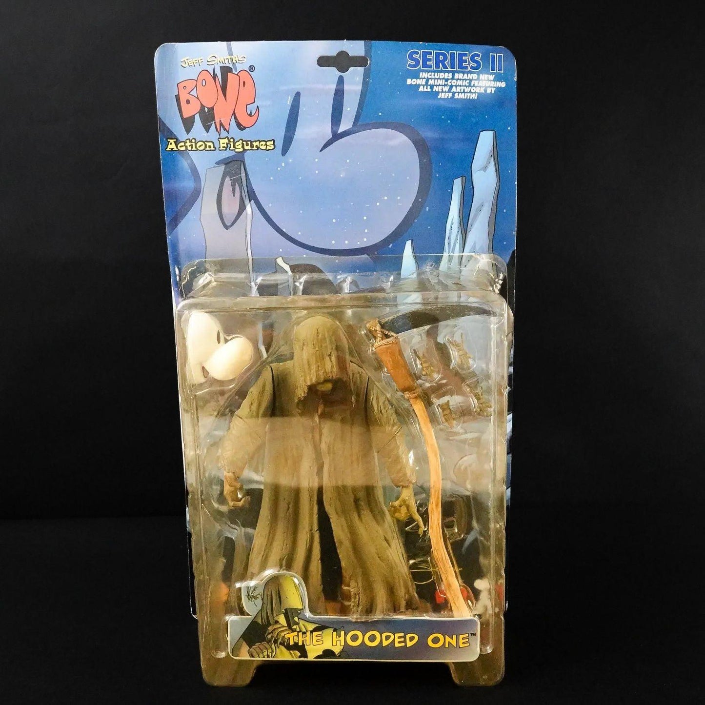jeff-smiths-bone-action-figur-hooded-one-komplett-ovp-beschaedigt-1 - Utopia Collectibles