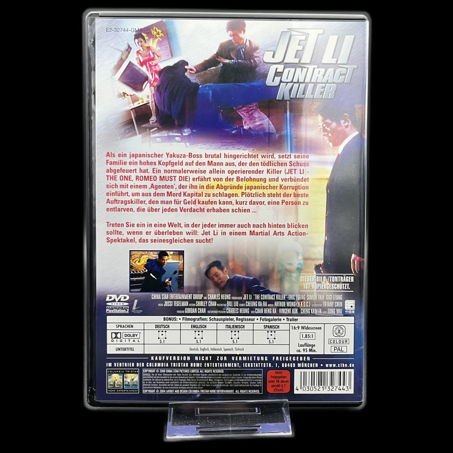 Jet Li: Contract Killer - Kaufversion - FSK 18 - Action - DVD - Film - Gebraucht